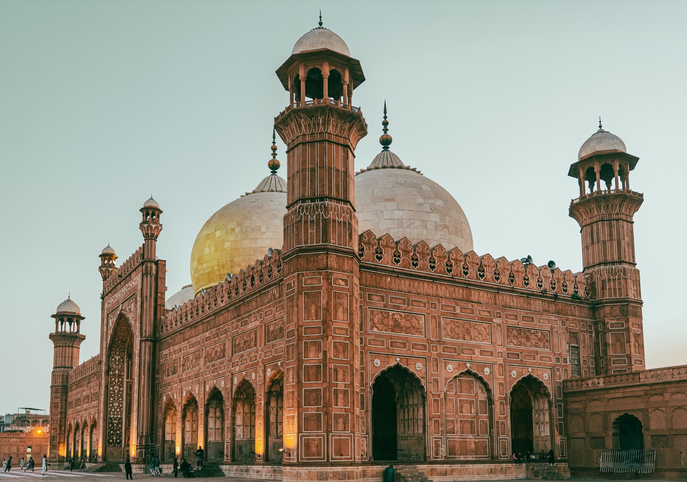 The Badshahi Mosque in Lahore