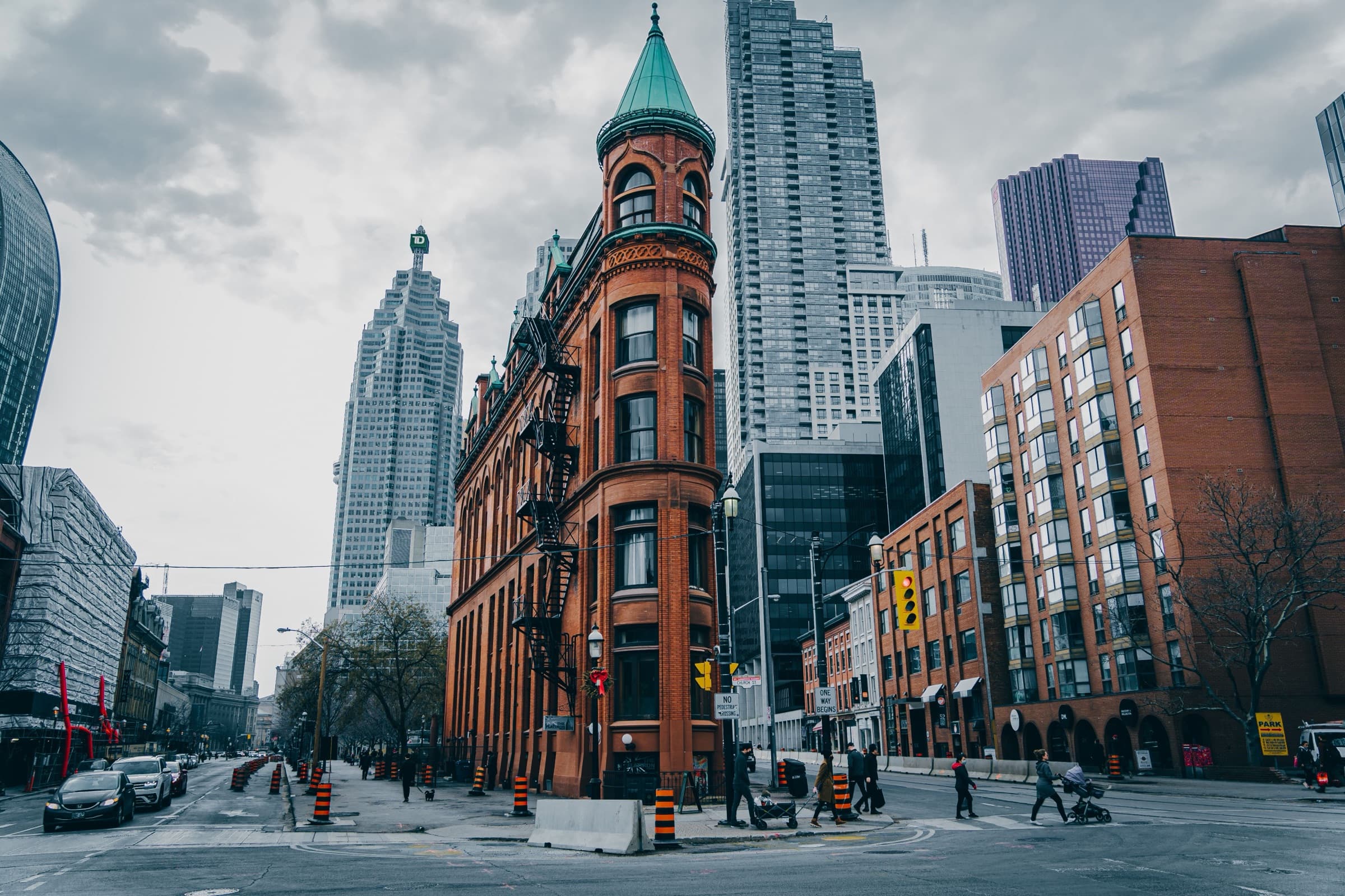 The Gooderham Building in downtown Toronto